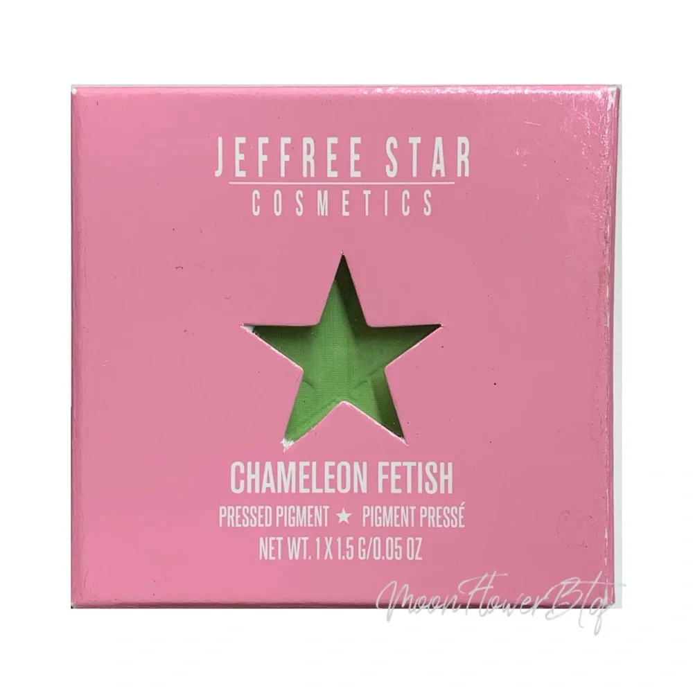 Jeffree Star Chameleon Fetish Neon Green Pressed Pigment Eyeshadow Single